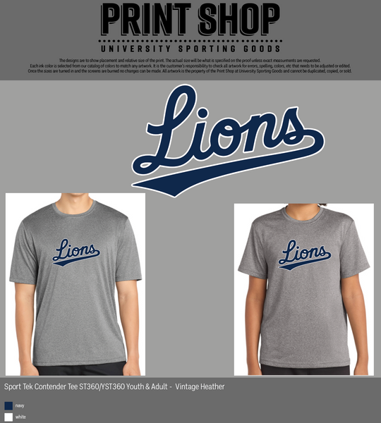 Regents Early Ed Sport-Tek Tee