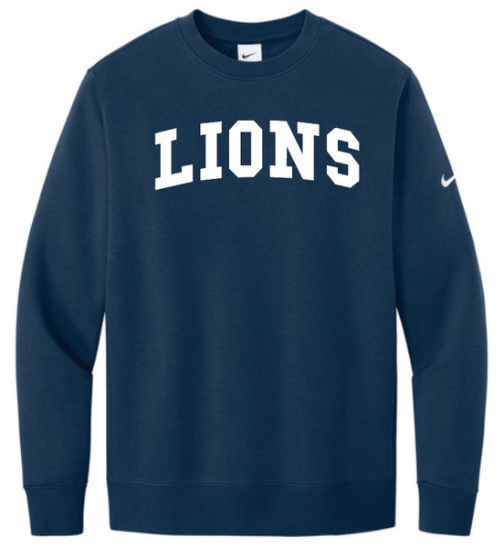 Regents Nike Lions Hoodie OR Crewneck