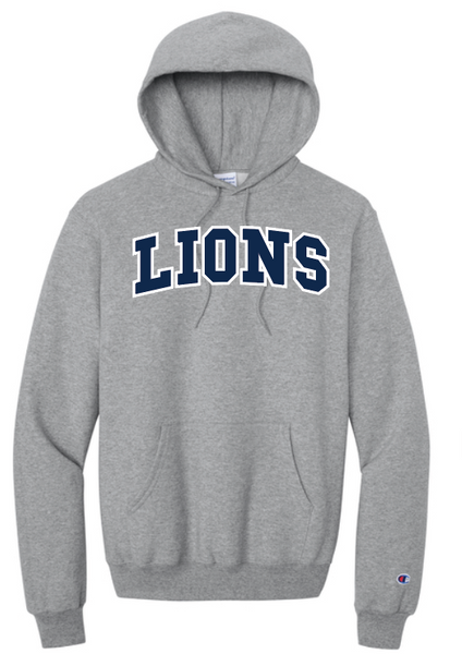 Regents Grey Champion Hoodie OR Crewneck
