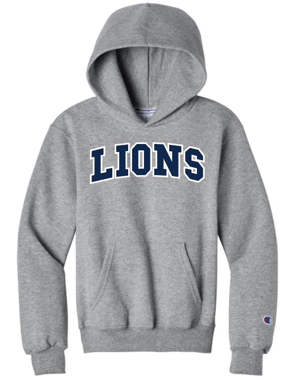 Regents Grey Champion Hoodie OR Crewneck