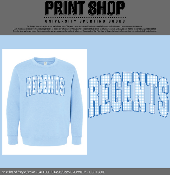 Regents Gingham Crewneck